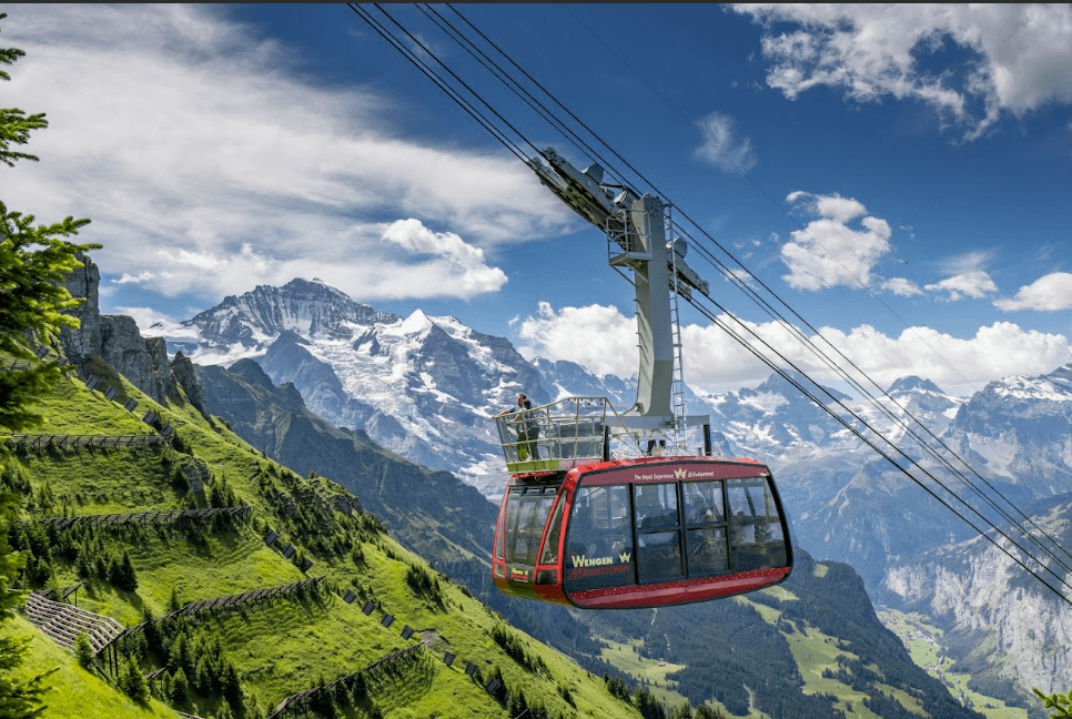 Cable Car Experience Wengen–Männlichen