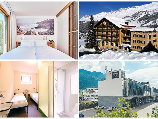 Are you looking for alpine charm, modern chic, urban design or a very unusual place to stay? Then we 