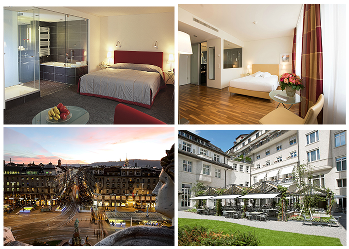 Offre imbattable de l'hôtel supérieur 4 étoiles Glockenhof à Zurich - Le Glockenhof de Zurich fait une offre spéciale sensationnelle pour tous les membres de Hotelcard. 