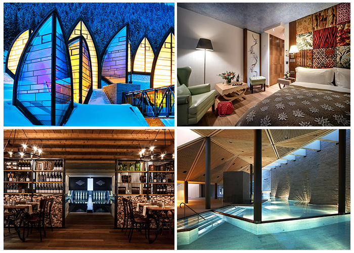 Un des meilleurs hôtels suisses ouvre pour la saison d'hiver - Le Grand Hôtel 5* Tschuggen est situé dans un site alpin spectaculaire à Arosa, à 1 800 m d'alti