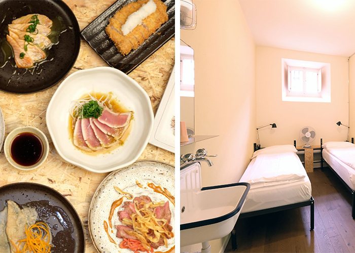 Jail experience with Japanese delicacies - Stay in one of the former prison cells and enjoy the unique location in the middle of Lucerne's old 