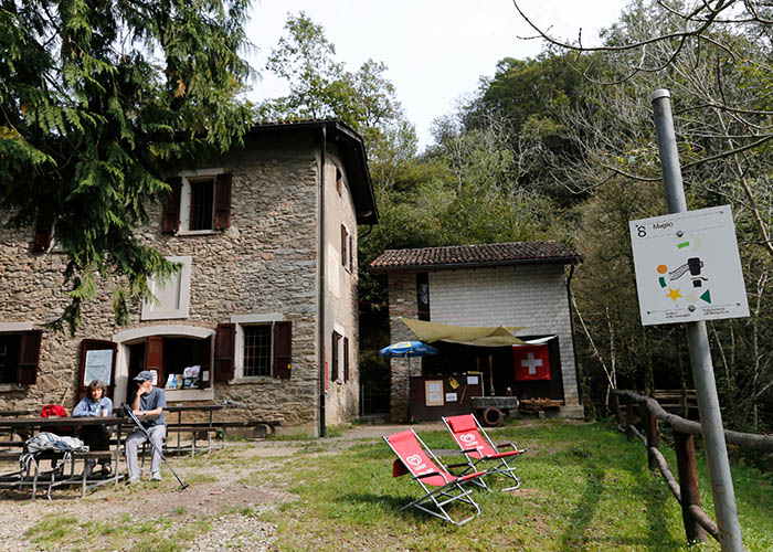 Hotels in the Ticino at the best price-The Path of Marvels  This approximately 6.5-km long themed circular walk in the Malcantone region wi