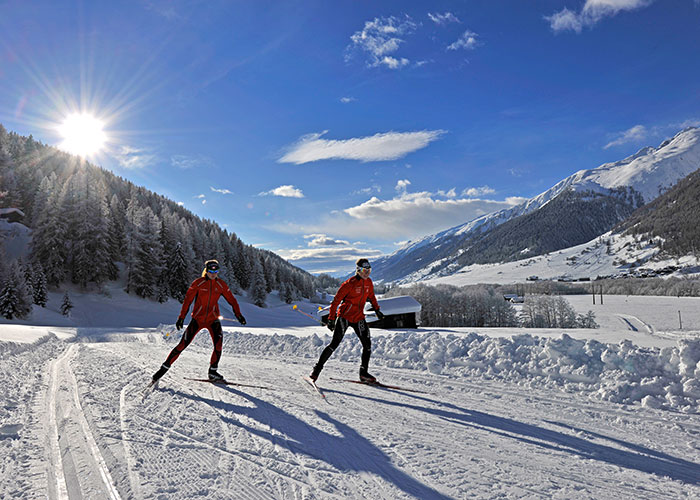 Hotel nel Vallese-Sci di fondo a Goms Il paradiso dello sci di fondo che si trova a Obergoms è tra i più famosi, ama